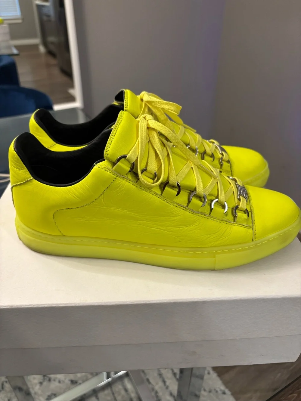 Balenciaga Arena Sneakers Neon - Size 39